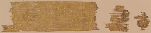 Textile Printed in Gold