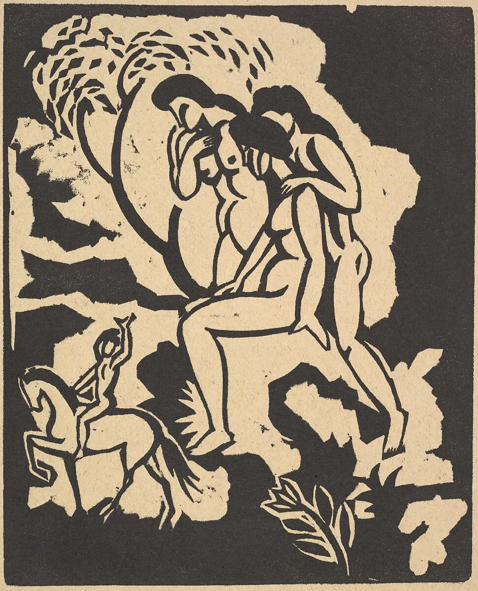Greeting (Begrüssung) — August Macke