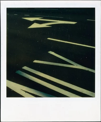 [Street Lettering and Arrow]