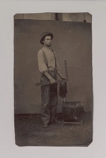 [Carpenter with Square]