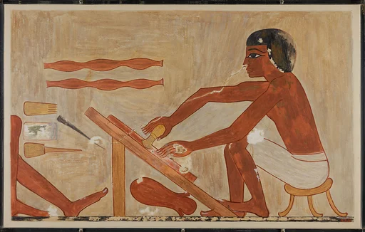 Leather Working, Tomb of Rekhmire