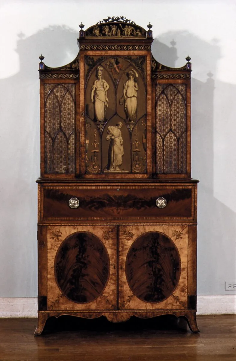 Secretary and bookcase — Joseph Bramah