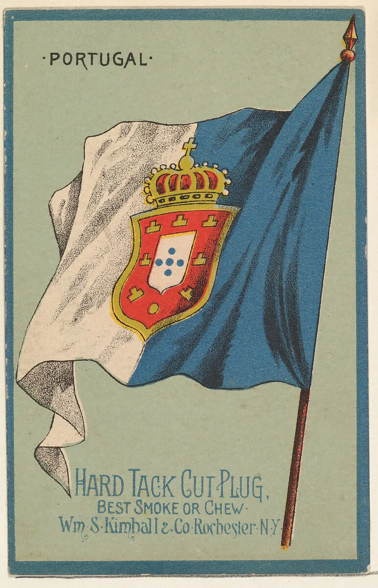 Portugal, from the National Flags series (N195) issued by Wm. S. Kimball & Co. — William S. Kimball & Company