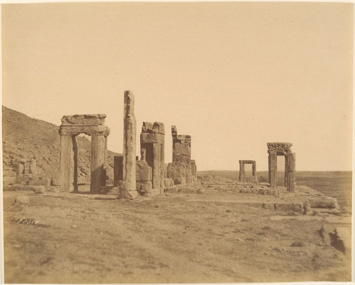 (12) [Persepolis, (W: before restoration) — Luigi Pesce