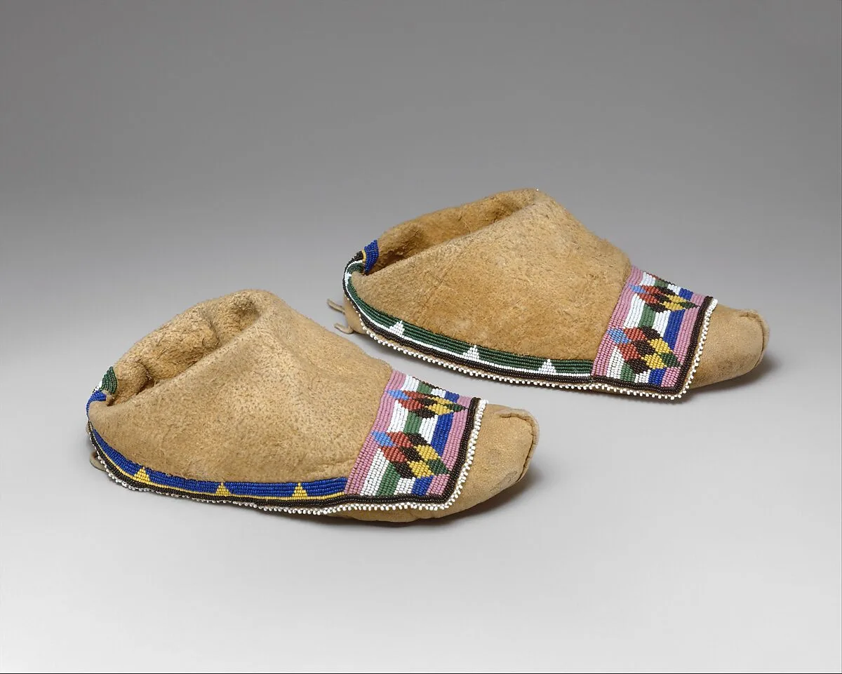 Pair of Moccasins — Unknown