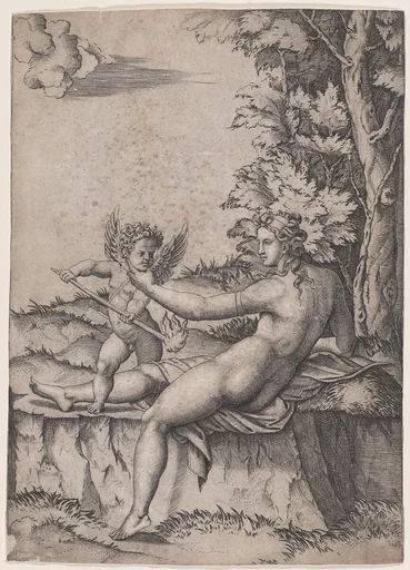 Venus and Eros