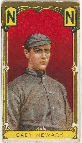 Forrest D. Cady, Newark, from the "Baseball Series" (Gold Borders) set (T205) issued by the American Tobacco Company — American Tobacco Company