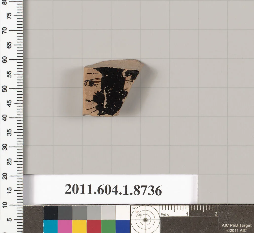 Terracotta fragment of a stemless cup — Unknown