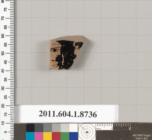 Terracotta fragment of a stemless cup