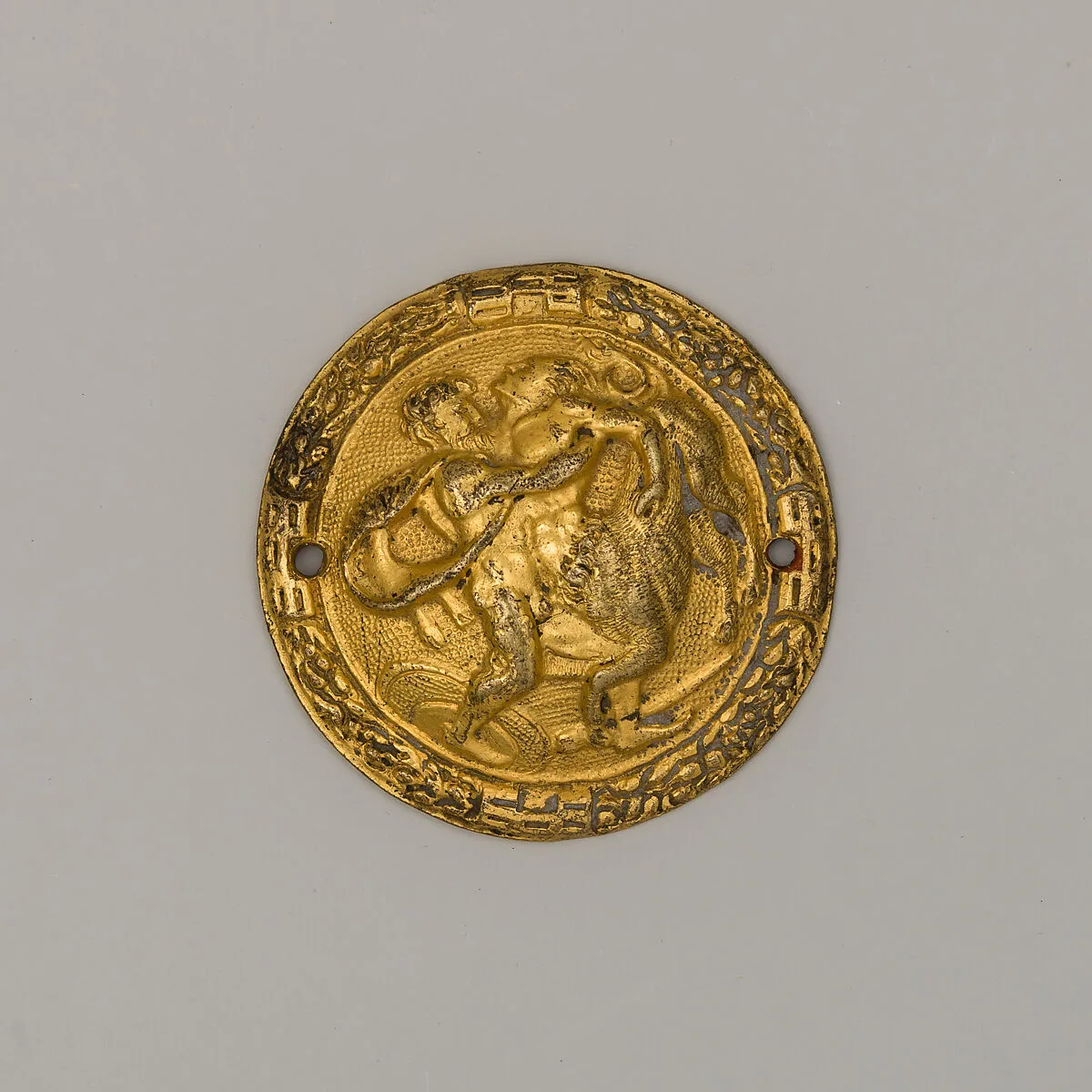 Bit Boss with Hercules Fighting the Monster Cacus — Unknown