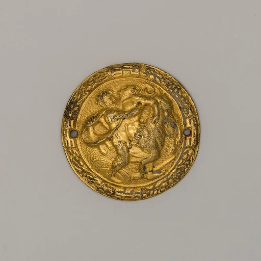 Bit Boss with Hercules Fighting the Monster Cacus