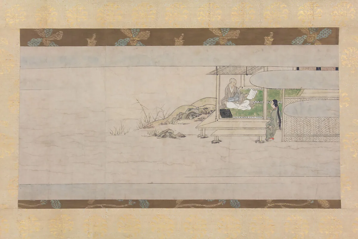 秋夜長物語絵巻|Scene from A Long Tale for an Autumn Night — Unknown