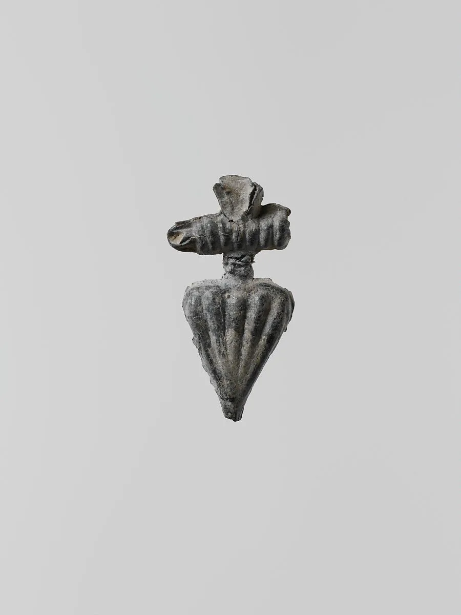 Lead ornament in the form of a bud — Unknown