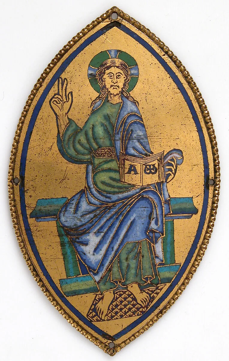 Plaque with Christ in Majesty — Unknown