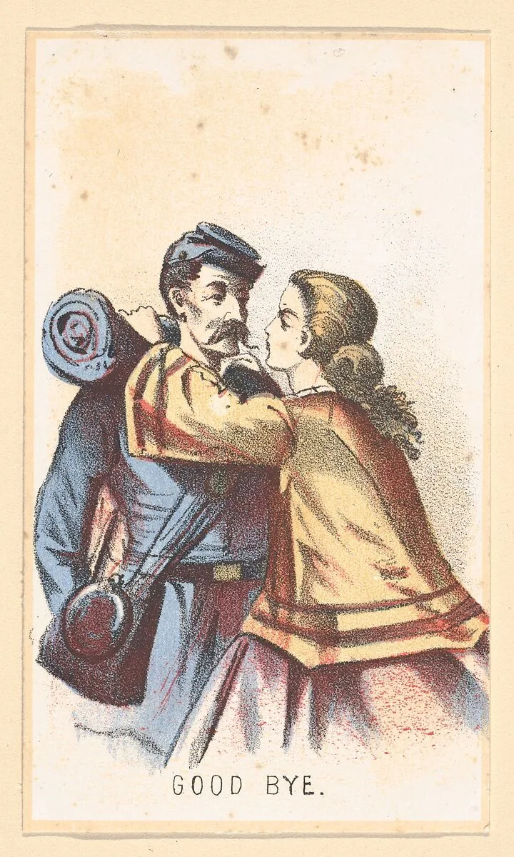 Life in Camp, Part 2: Good Bye — Winslow Homer|Louis Prang & Co.|Beadle & Co.