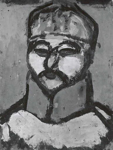 Portrait of a German Officer (recto); The Palace of King Ubu (verso)