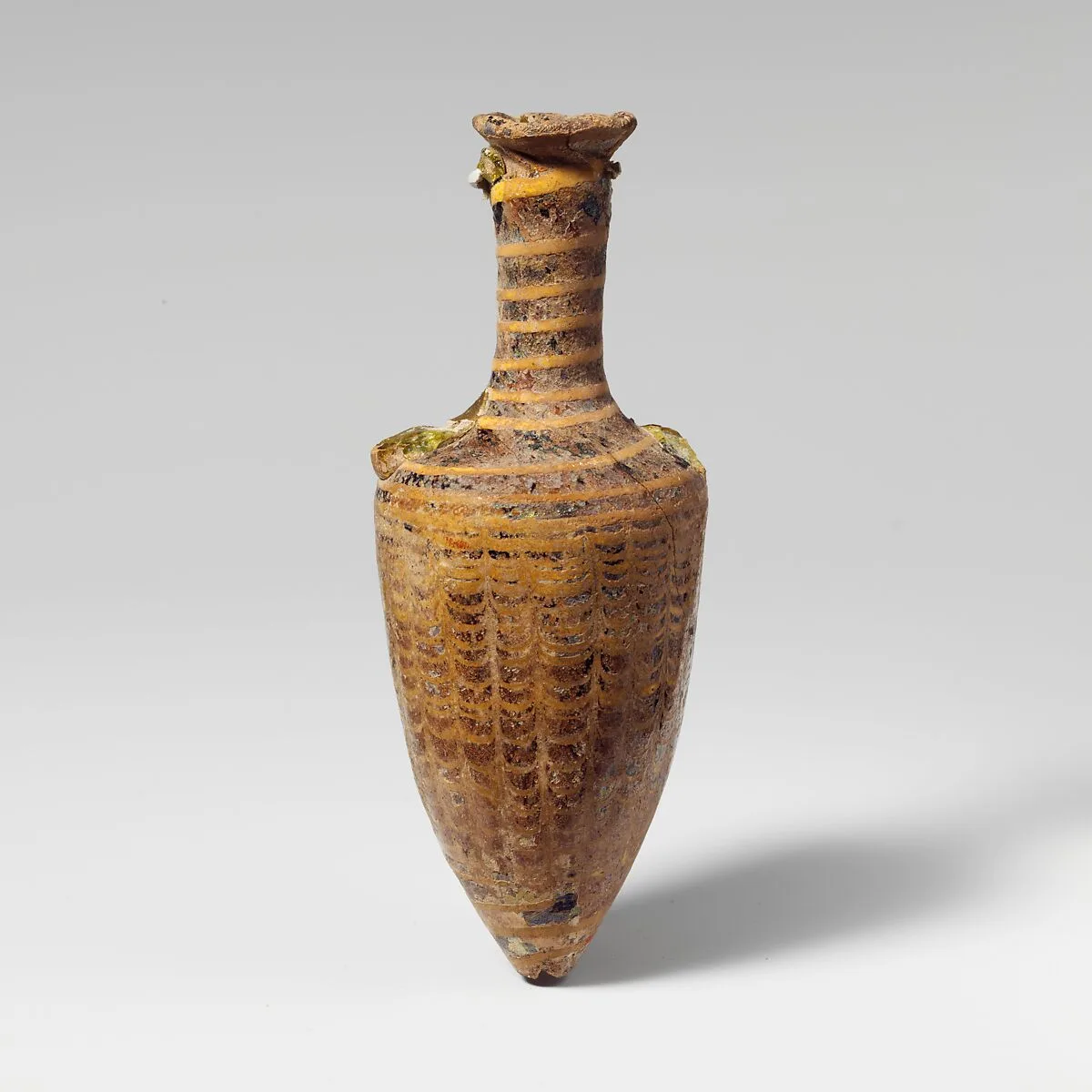 Glass amphoriskos (perfume bottle) — Unknown