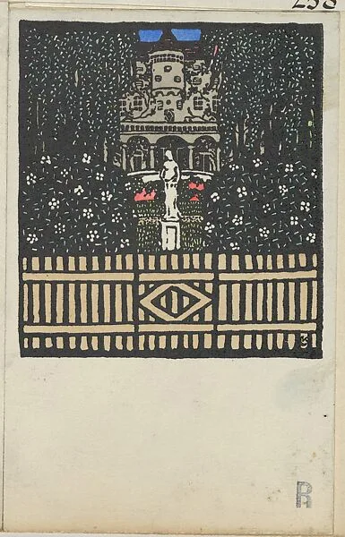 Villa with Park (Villa mit Park) — Wiener Werkstätte|Carl Krenek