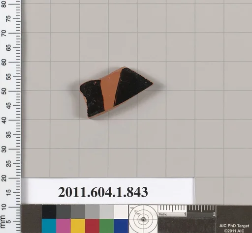 Terracotta fragment of a kylix (drinking cup)