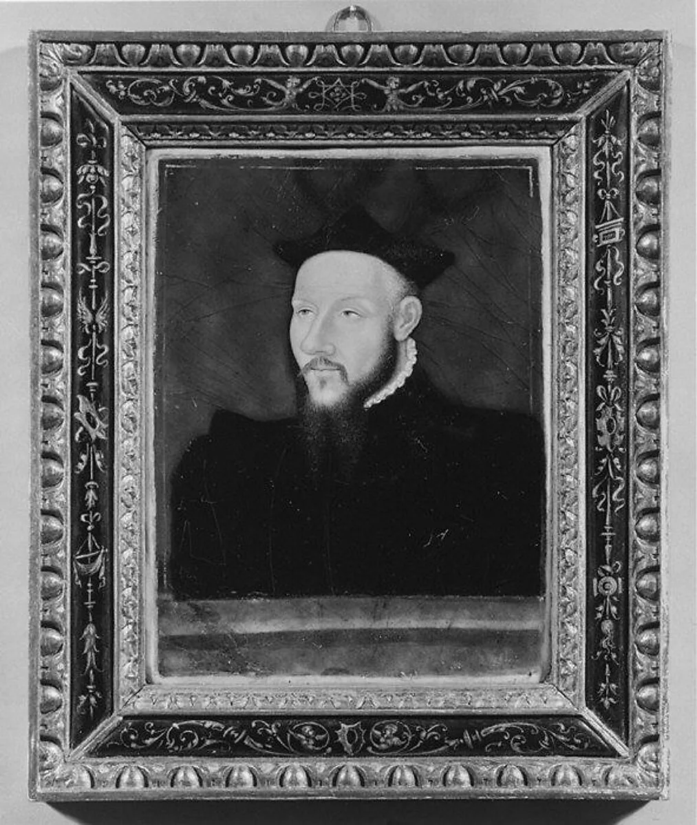 Portrait of an unidentified gentleman — Léonard Limosin