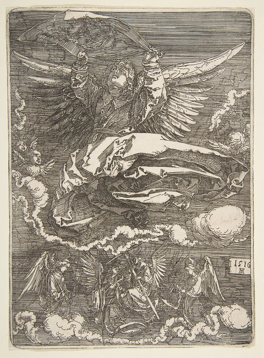The Sudarium Held by One Angel — Albrecht Dürer