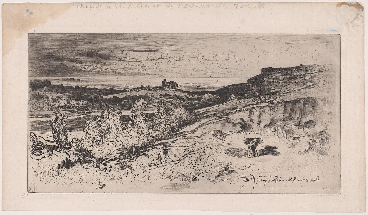 Saint-Michel à L'Estre — Félix-Hilaire Buhot