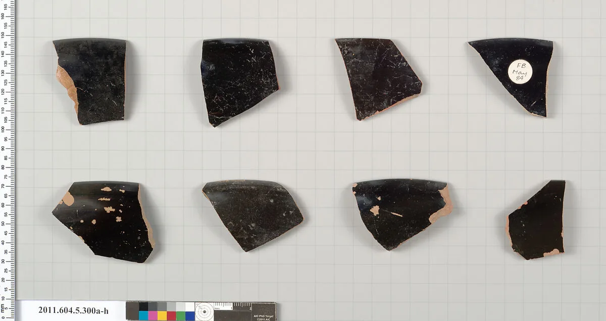 Terracotta rim fragments of kylikes (drinking cups) — Unknown