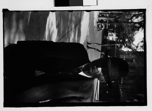 [Elderly Man on Street, Savannah, Georgia]