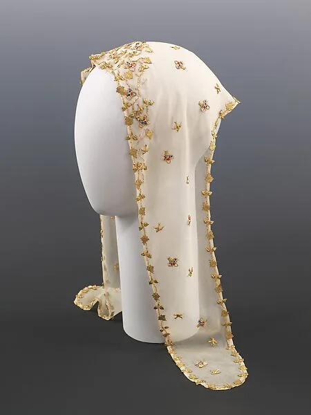 Evening headscarf — Elsa Schiaparelli