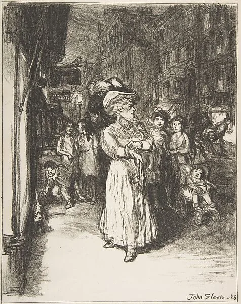 Sixth Avenue and Thirtieth Street — John Sloan