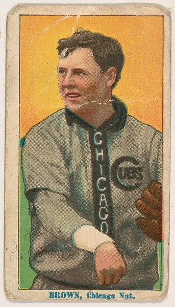 Mordecai Brown, Chicago, from Coupon Cigarettes Baseball Issue, 1914-1916 — Coupon Cigarettes
