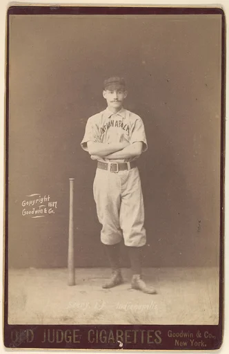 Seery, Left Field, Indianapolis, from the series Old Judge Cigarettes