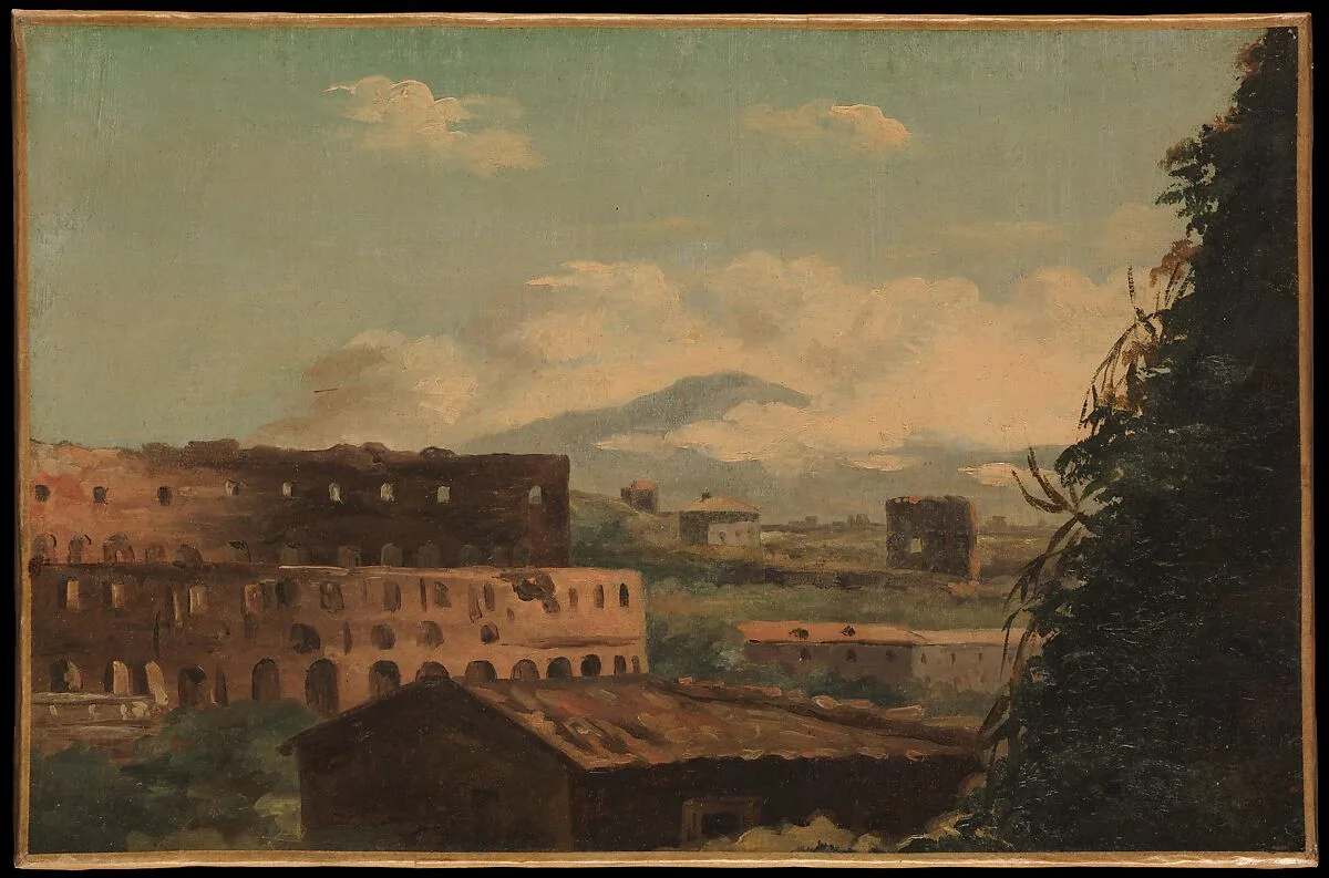 View of the Colosseum, Rome — Pierre Henri de Valenciennes