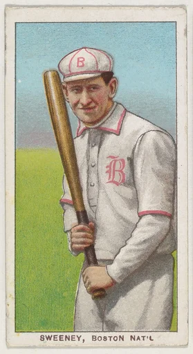 Sweeney, Boston, National League, from the White Border series (T206) for the American Tobacco Company