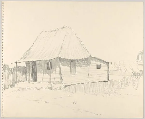 Farmer's House Near Matanzas Cuba 1959 — Emilio Sanchez