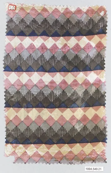 Textile sample — Wiener Werkstätte|Unknown Designer