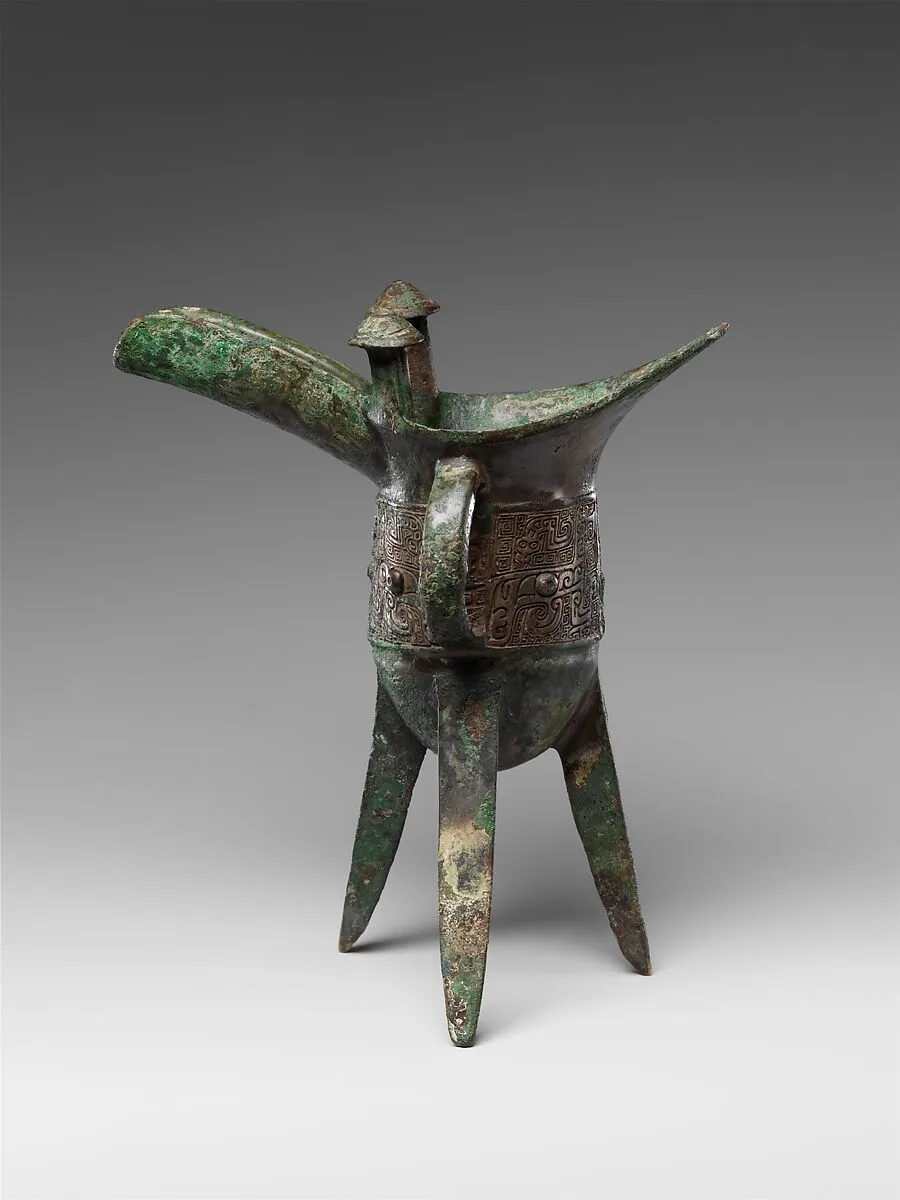 商 青銅爵|Wine warmer (Jue) — Unknown