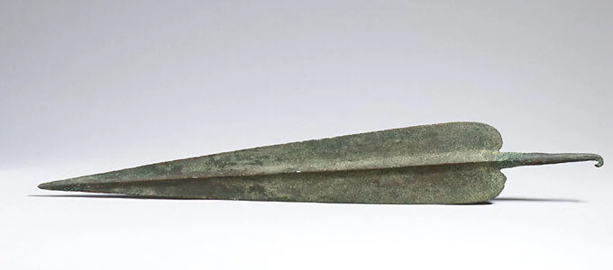 Copper alloy spearhead — Unknown