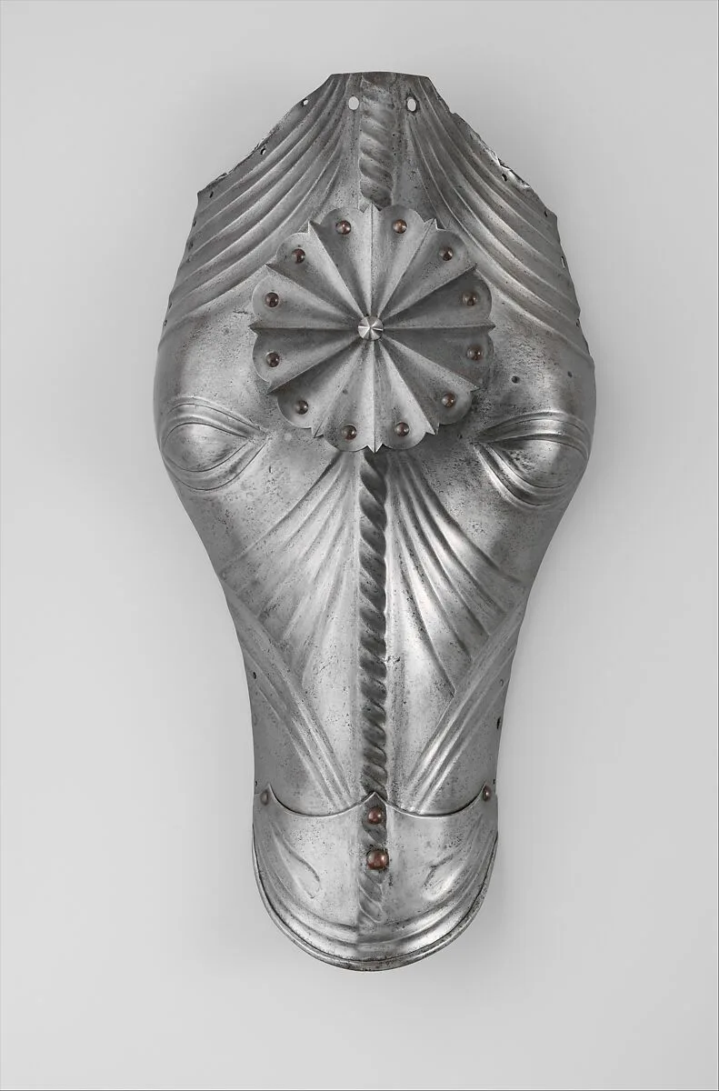 "Blind" Shaffron (Horse's Head Defense) for the Joust — Unknown