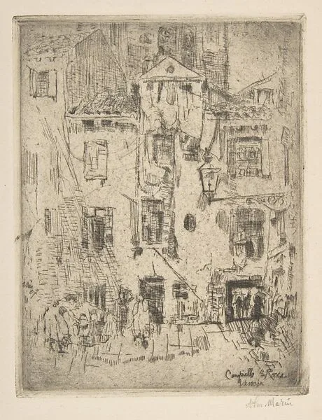Campiello S. Rocco, Venice — John Marin