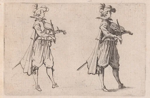 Le Jouer de Violon (The Violin Player), from Les Caprices Series B, The Nancy Set