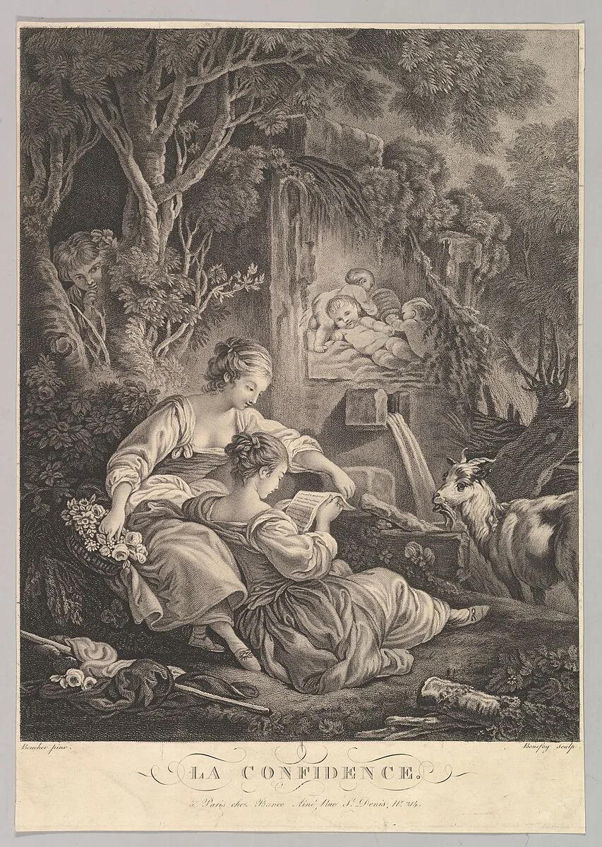 The Secret — Jacques Bonnefoy d'Arles|François Boucher|Bance l'ainé