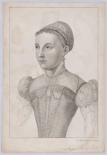Mary, Queen of Scots — Mary, Queen of Scots|François Clouet|Thomas Ryder I|P. & D. Colnaghi & Co.