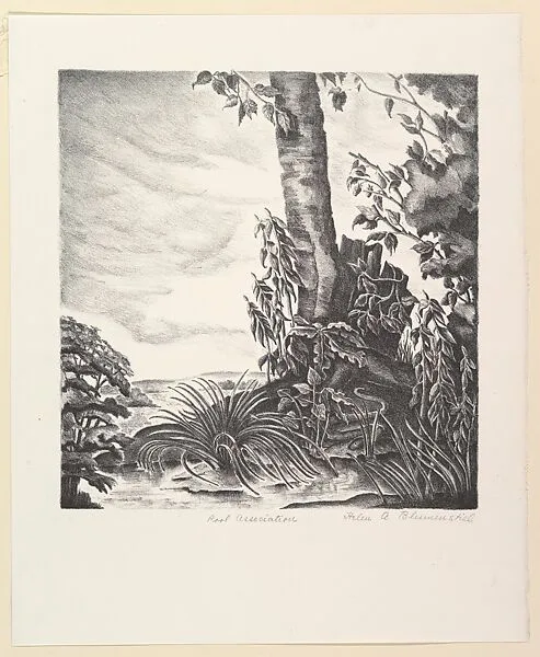 Pool Association — Helen Blumenstiel|WPA