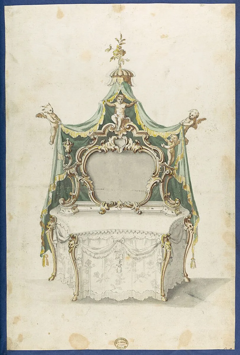 Toilet Table, from Chippendale Drawings, Vol. II — Thomas Chippendale