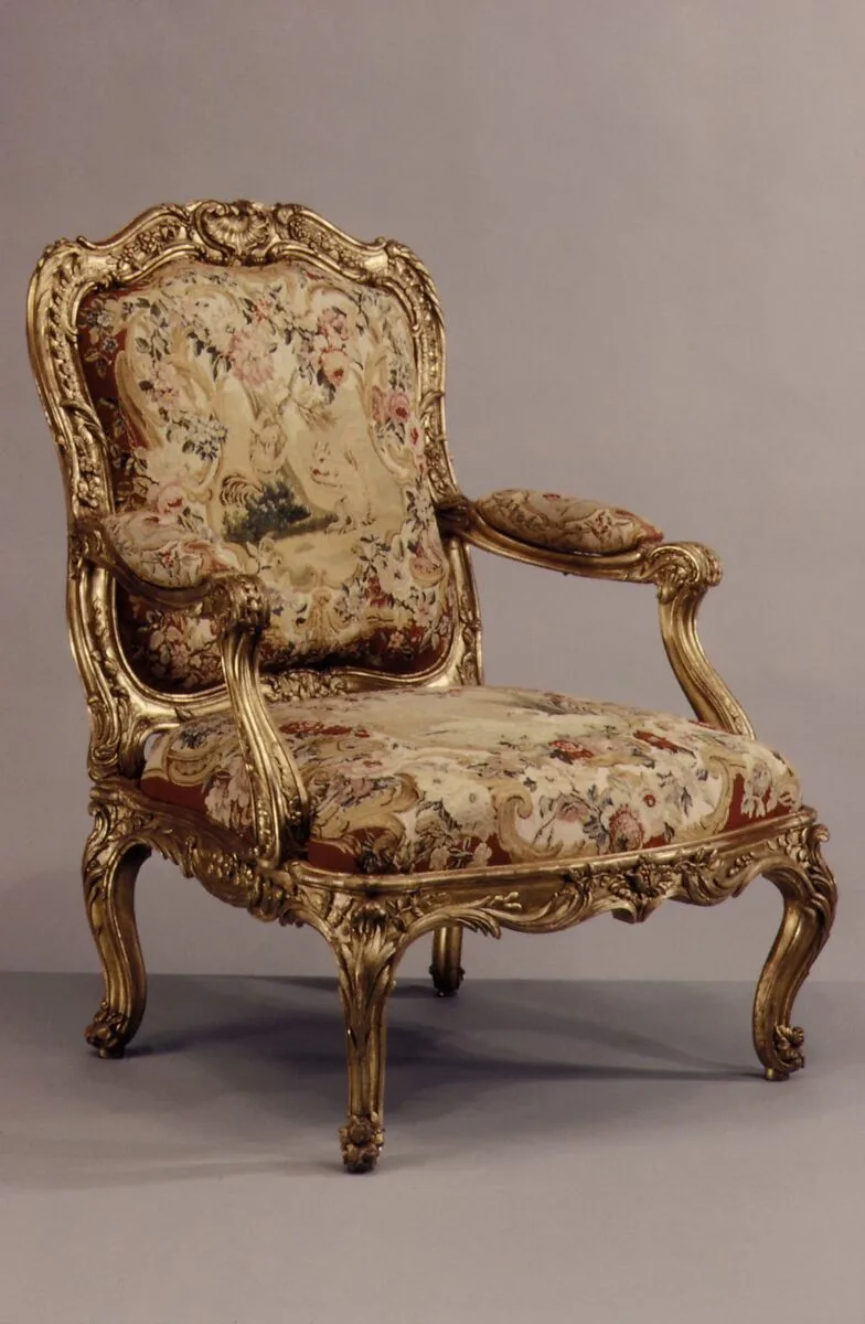 Armchair seat — Jean-Baptiste Oudry|Jean-Baptiste Oudry|Beauvais|André Charlemagne Charron