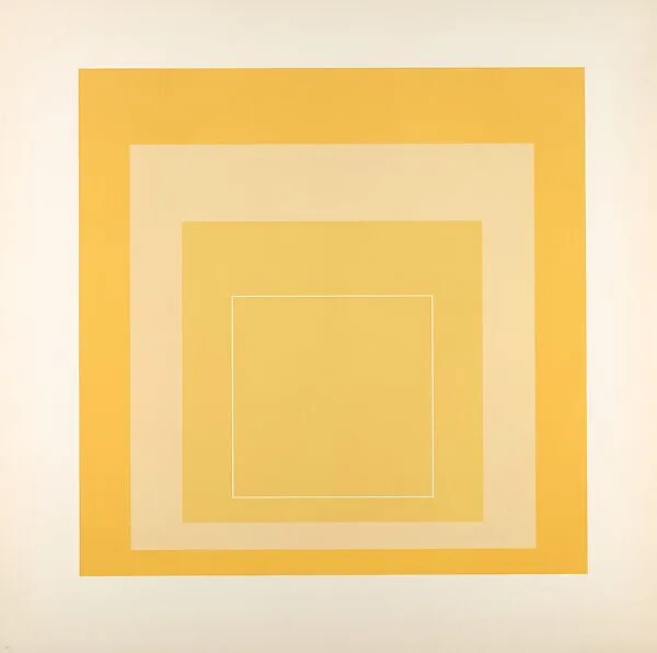 Proof for White Line Square series — Josef Albers|Gemini G.E.L.|Kenneth E. Tyler