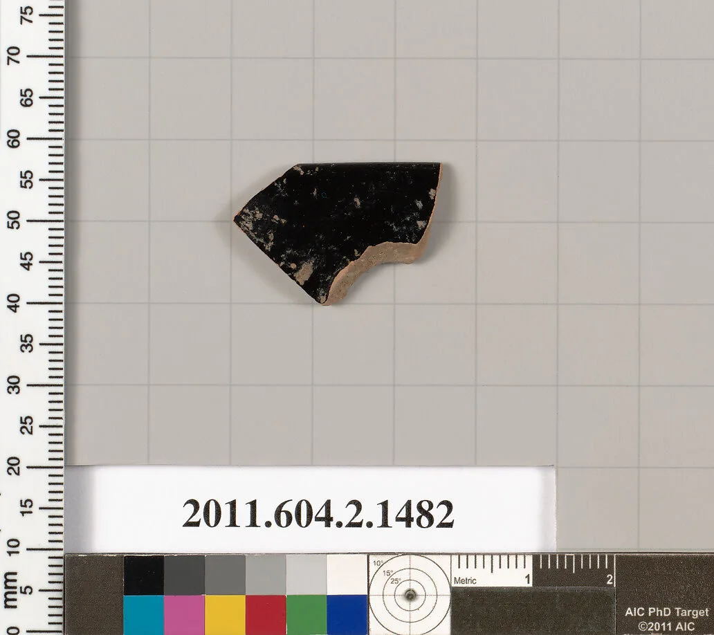 Terracotta fragment of a skyphos (deep drinking cup) — Unknown