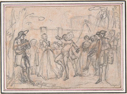 Study for an Engraving of "Songs in the Opera of Flora"