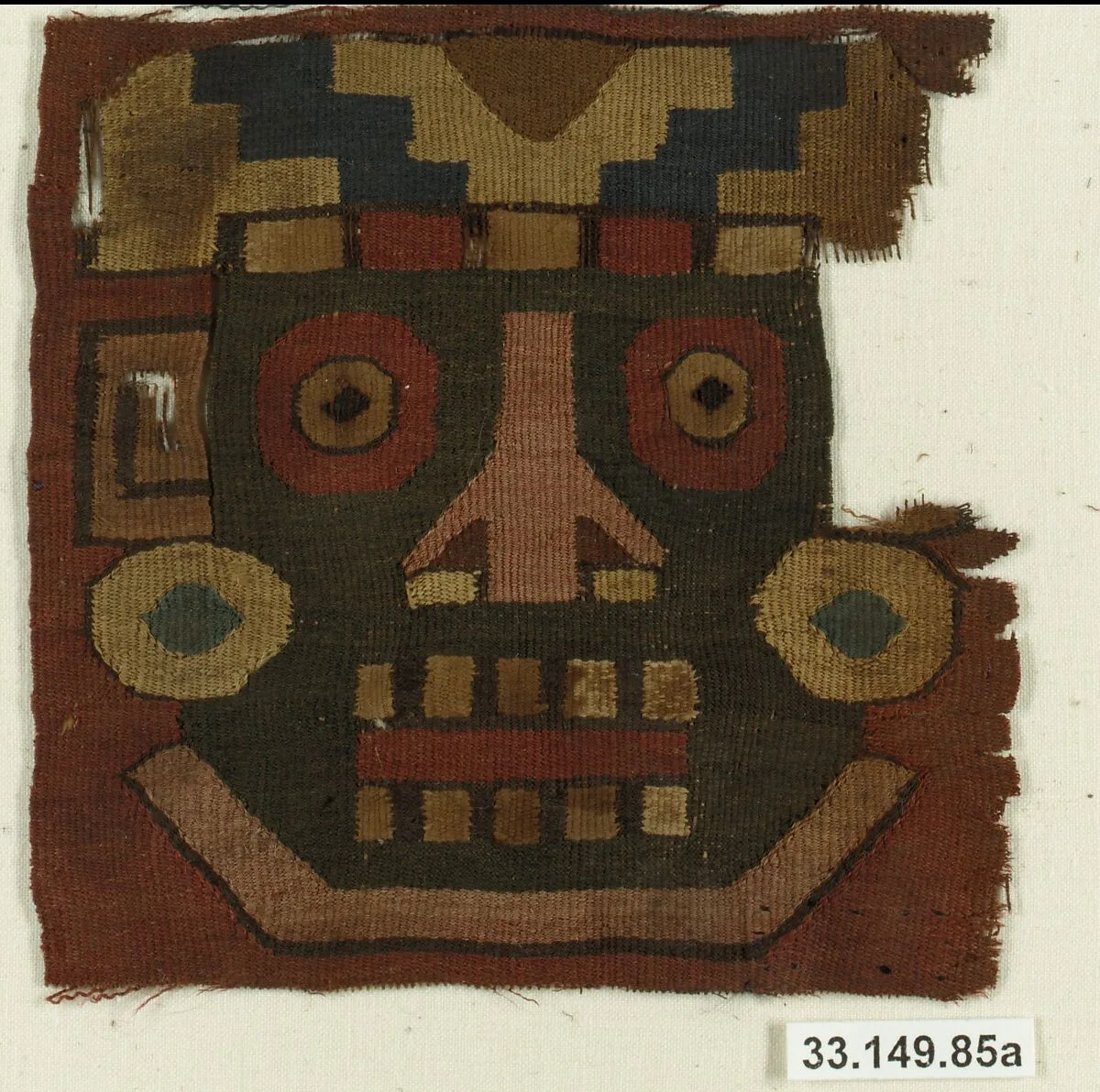 Panel with Face — Unknown
